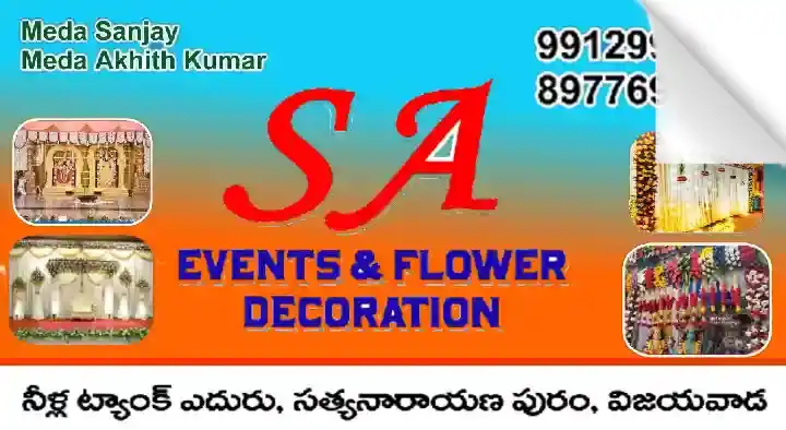 SA Events and Flower Decorations in Satyanarayana Puram
