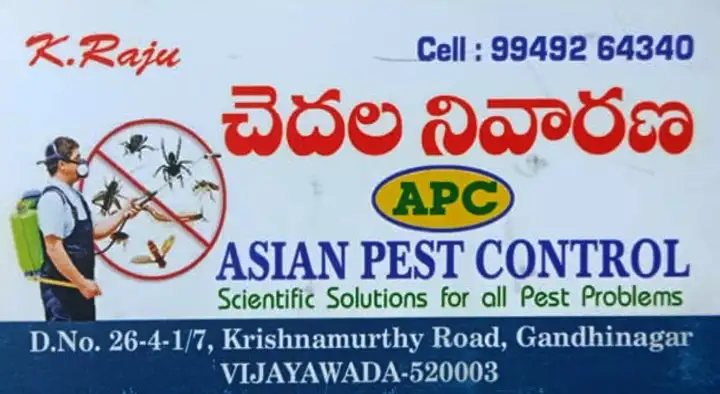 Asian Pest Control in Gandhi Nagar