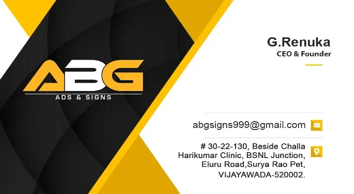 ABG Ads and Signs in Suryaraopet