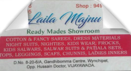 Laila Majnu Ready mades showroom in Bhavannarayana Street