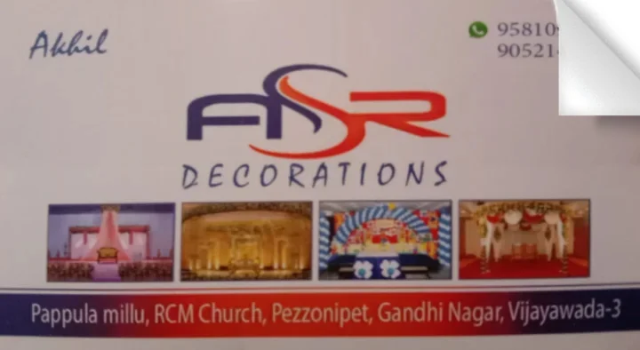 ASR Decorations in Gandhi Nagar