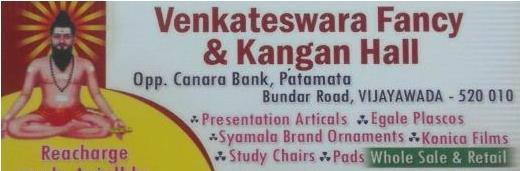 Venkateswara Fancy Kangan Hall in Bandar Road