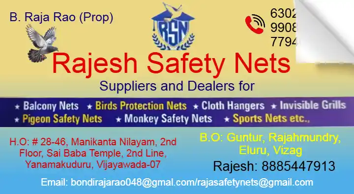 Rajesh Safety Nets in Yanamalakuduru