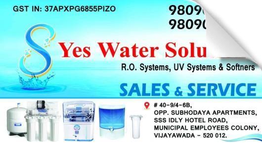 S Yes Water Solutions in Municipal Employees Colony