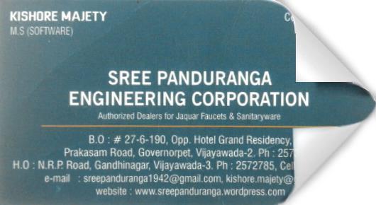 Sree Panduranga Engineering Corporation near Governorpet in Vijayawada