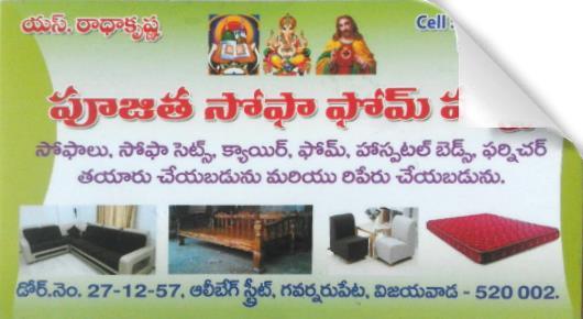 Pujitha Sofa Foam Works in Governorpet