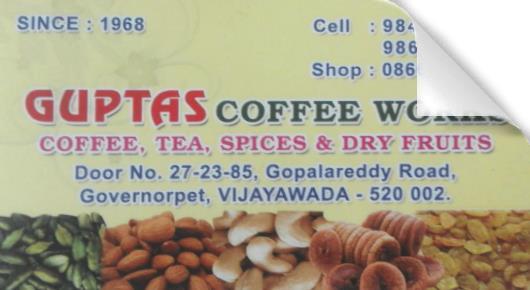 Guptas Coffee Works in Governorpet