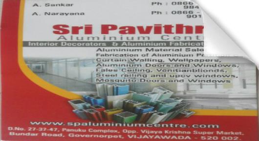 Sri Pavithra Aluminium Centre in Governorpet