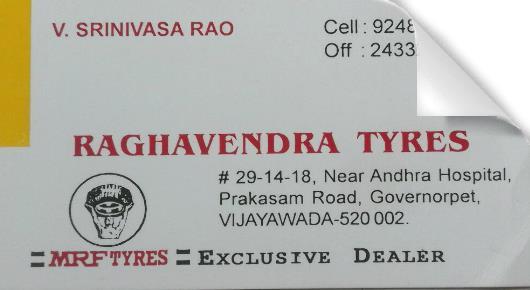 Raghavendra Tyres in Governor Peta