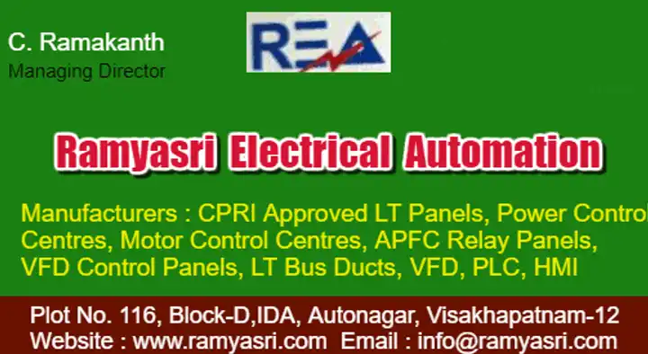 Ramyasri Electrical Automation in Auto Nagar