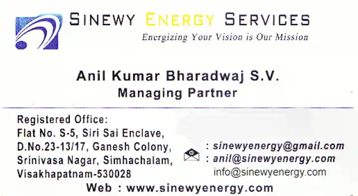 Sinewy Energy Services in Akkayyapalem