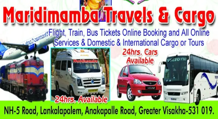 Maridimamba Travels and Cargo in Lankelapalem
