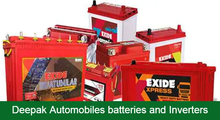 Deepak Automobiles batteries and Inverters near Akkayyapalem in Visakhapatnam