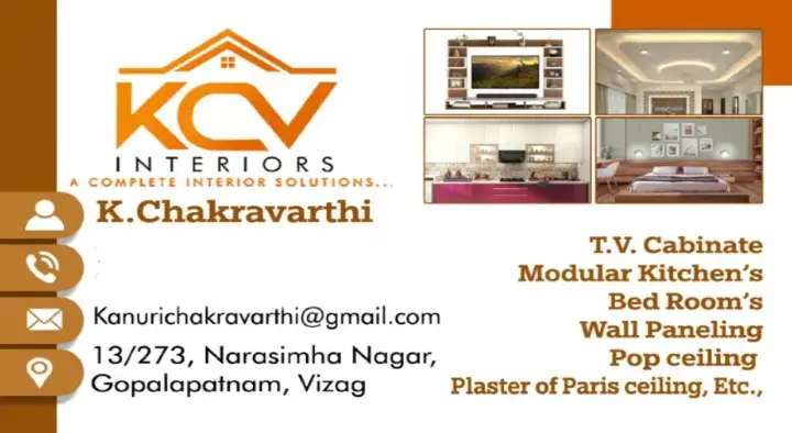 KCV Interiors in Gopalapatnam