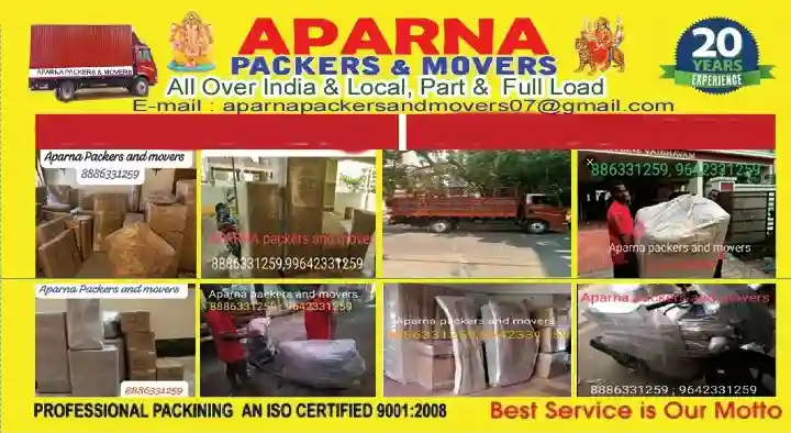 Aparna Packers and Movers in MVP Colony