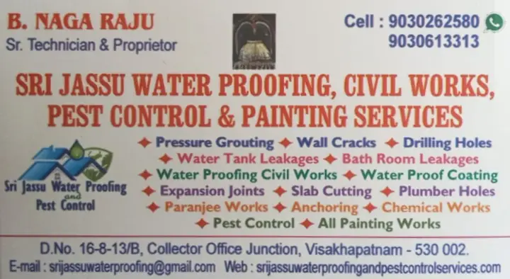 Sri Jassu Water Proofing Civil Works in Collector Office