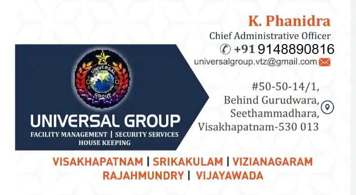 Universal Group near Seethammadhara in Visakhapatnam