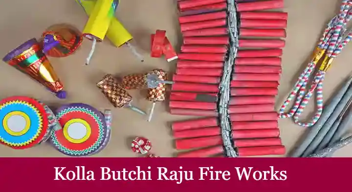 Kolla Butchi Raju Fire Works in New Gajuwaka