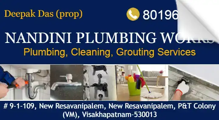 Nandini Plumbing Services in P and T Colony