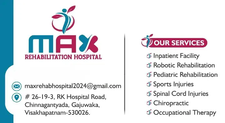 MAX Rehabilitation Hospital in Gajuwaka