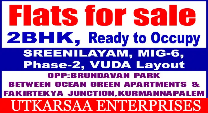 Utkarsaa Enterprises Builders and Developers in Kurmannapalem