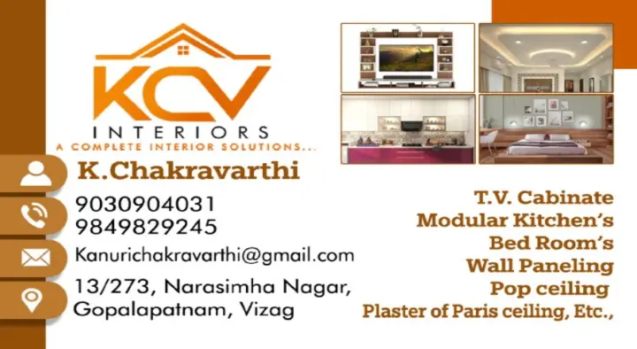 KCV Interiors in Gopalapatnam, Visakhapatnam