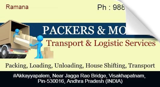 Ramana Packers and Movers in Akkayyapalem