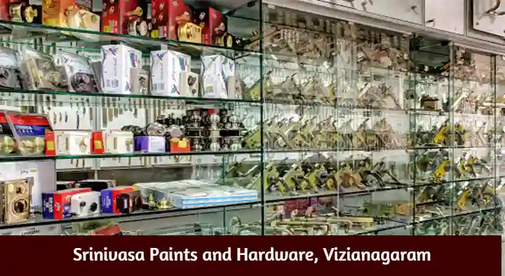 Srinivasa Paints and Hardware near MG Road in Vizianagaram
