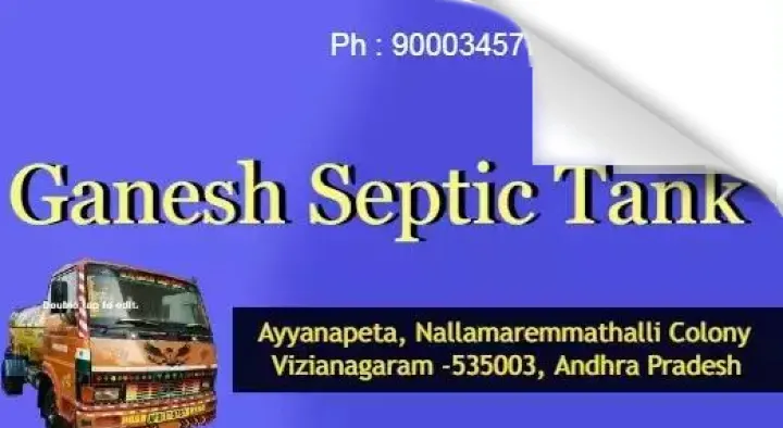 Ganesh Septic Tank Cleaners in Ayyannapeta