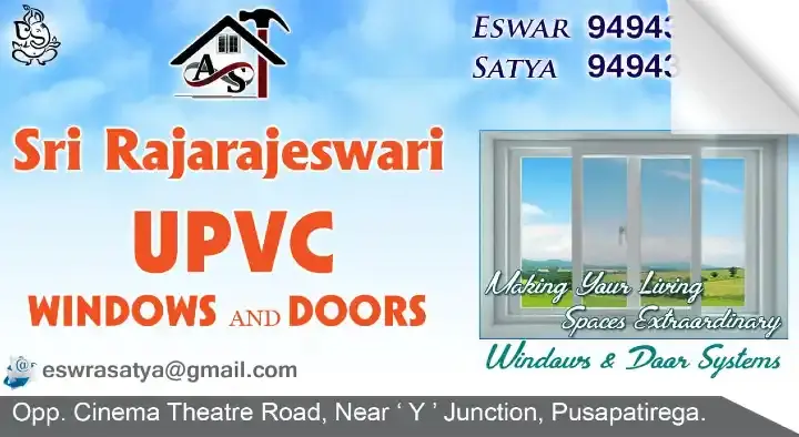 Sri Rajarajeswari UPVC Windows and Doors in Pusapatirega