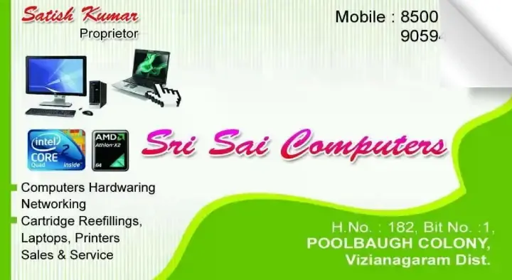 Sri Sai Computers Sales in Poolbagh Colony