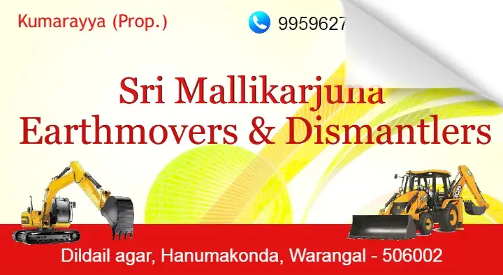 Sri Mallikarjuna Earthmovers and Dismentlers in Hanamkonda