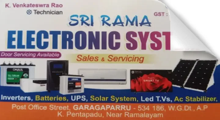 Sri Rama Electronic Systems in Garagaparru