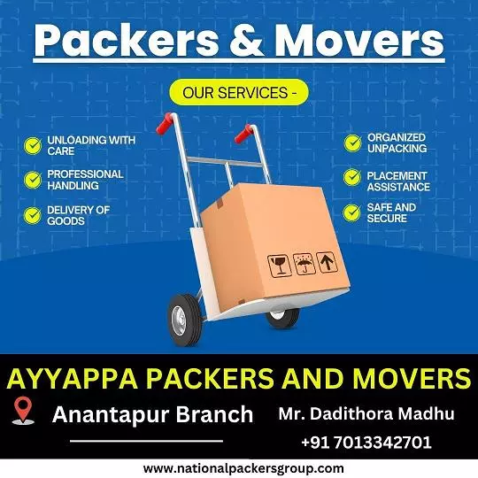 ayyappa packers and movers rahamat nagar in anantapur ap - Photo No.0