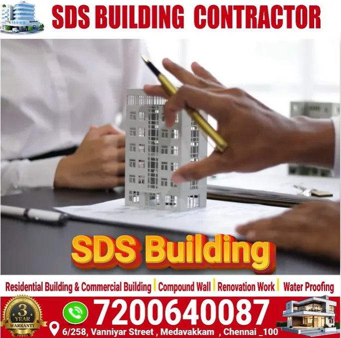 Sds Building Labour Contractor Medavakkam In Chennai - Photo No. 31