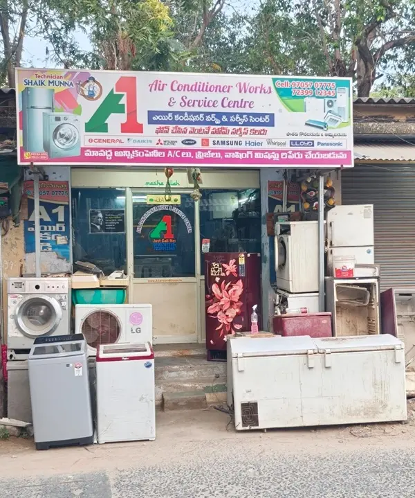 a1 air conditioner works and service center kothapeta in chirala - Photo No.0