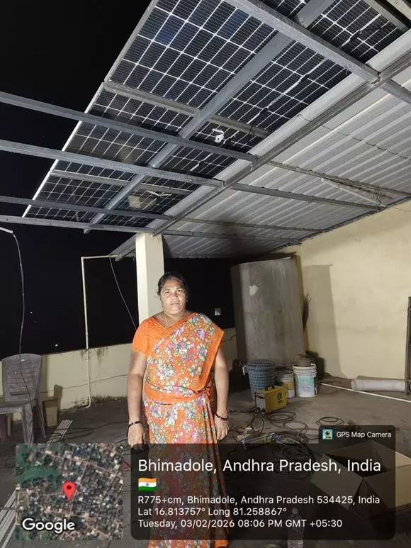 sreeram solar systems ramachandra rao pet in eluru - Photo No.11