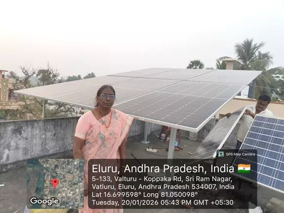 sreeram solar systems ramachandra rao pet in eluru - Photo No.1