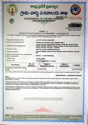 Prem Car Travels And Consultancy Ngos Colony In Guntur - Photo No. 01