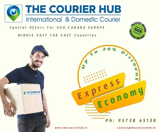 the courier hub international courier arundelpet in guntur - Photo No.1