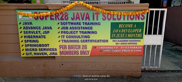 Super28 Java It Solutions Sr Nagar In Hyderabad - Photo No. 31