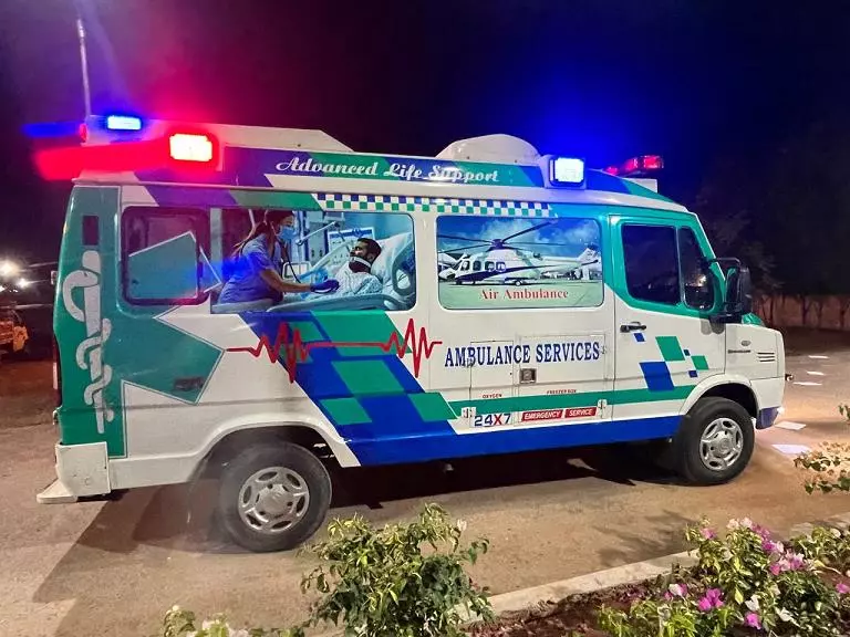 sri poojitha ambulance services main road in hyderabad - Photo No.1