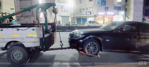 limra car towing services hafeezpet in hyderabad - Photo No.10