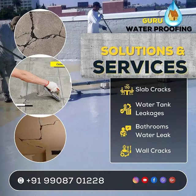 Guru Waterproofing Kompally In Hyderabad - Photo No. 01