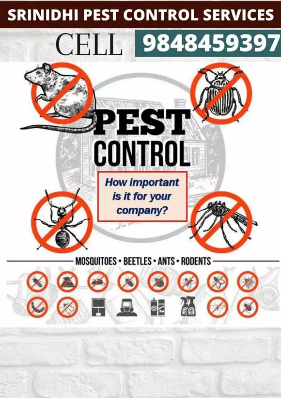 srinidhi pest control services sri nagar colony in khammam - Photo No.34