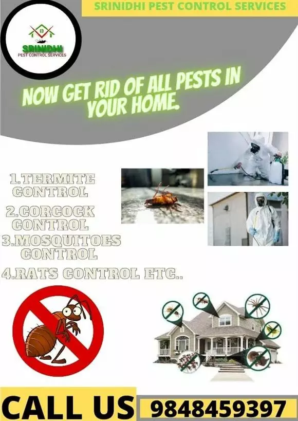 srinidhi pest control services sri nagar colony in khammam - Photo No.32