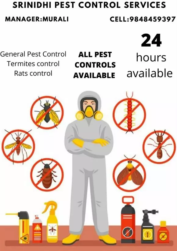 srinidhi pest control services sri nagar colony in khammam - Photo No.6