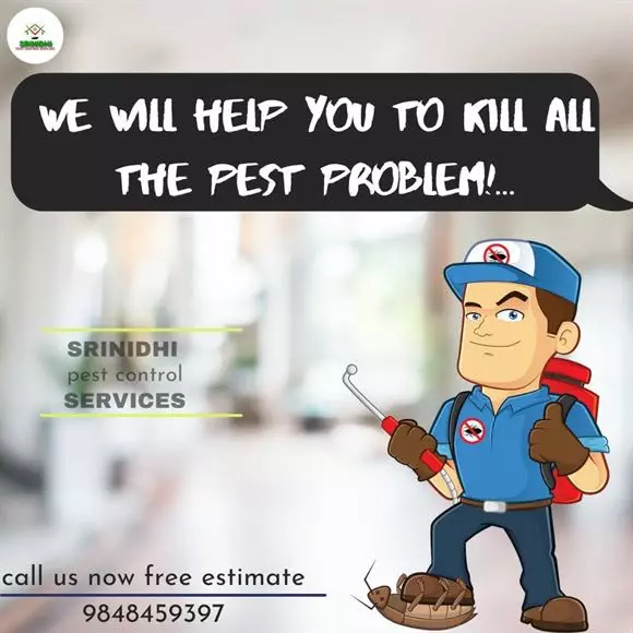 srinidhi pest control services sri nagar colony in khammam - Photo No.35