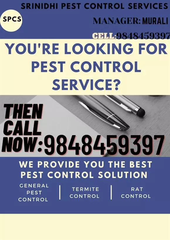 srinidhi pest control services sri nagar colony in khammam - Photo No.31