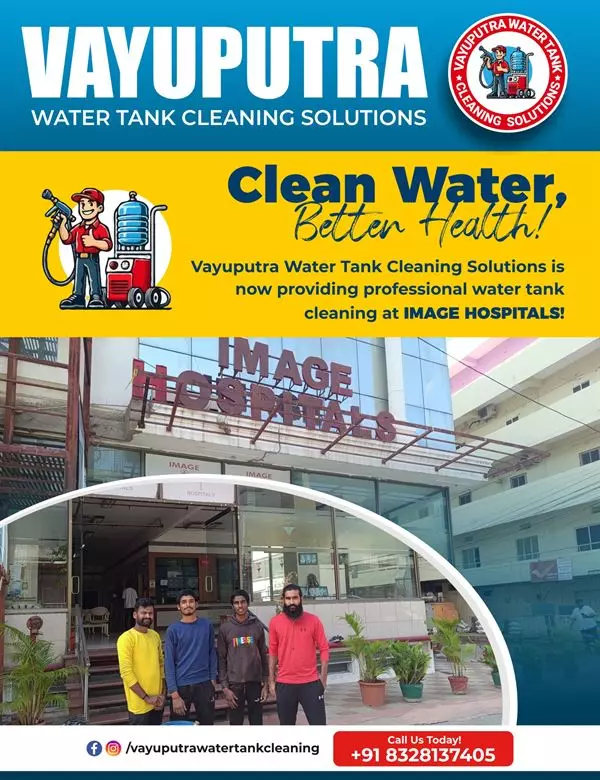 Vayuputra Water Tank Cleaning Solutions Manikonda Hyderabad - Photo No. 11